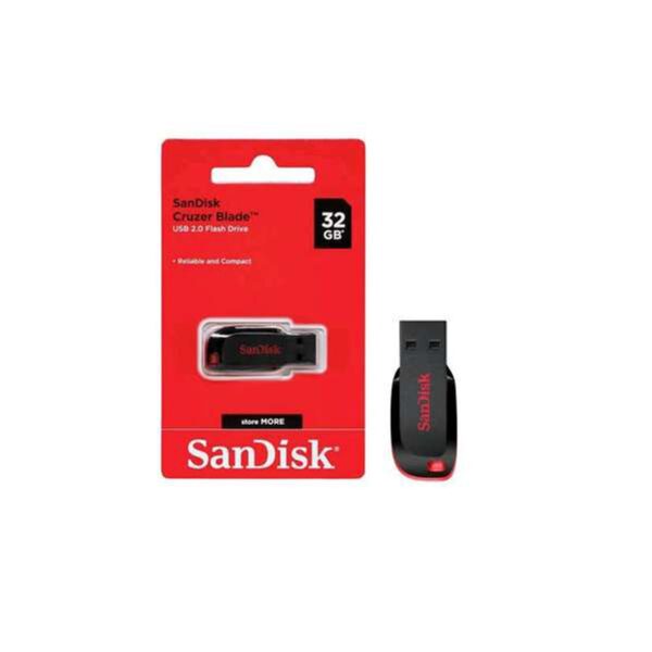 SanDisk Cruzer Blade 32GB USB 2.0 Flash Drive