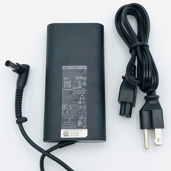 Dell 90W Original Laptop Charger – Big Pin (7.4mm Tip) Adapter