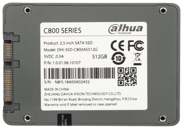 Dahua 512GB 2.5" SATA SSD