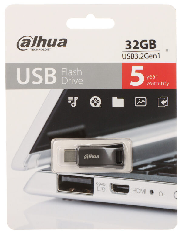 Dahua 32GB USB 3.0 Flash Drive (DHI-USB-U106-30-32GB)