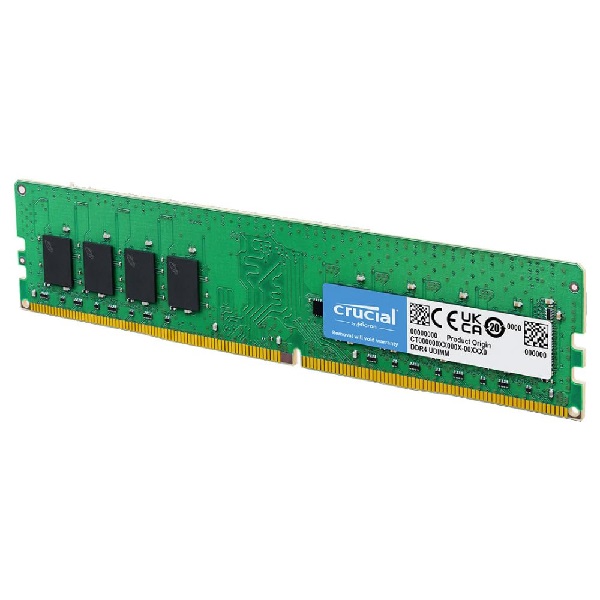 16GB DDR4 3200 MHz Desktop RAM module provides high-speed, high-capacity memory for smooth multitasking, rapid application loading, and improved overall system responsiveness. Operating at a low 1.2V voltage