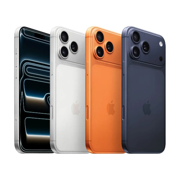Apple iPhone 17 Pro Max 1TB  (Cosmic Orange / Blue / Silver) — Physical SIM support alongside eSIM on supported variants.