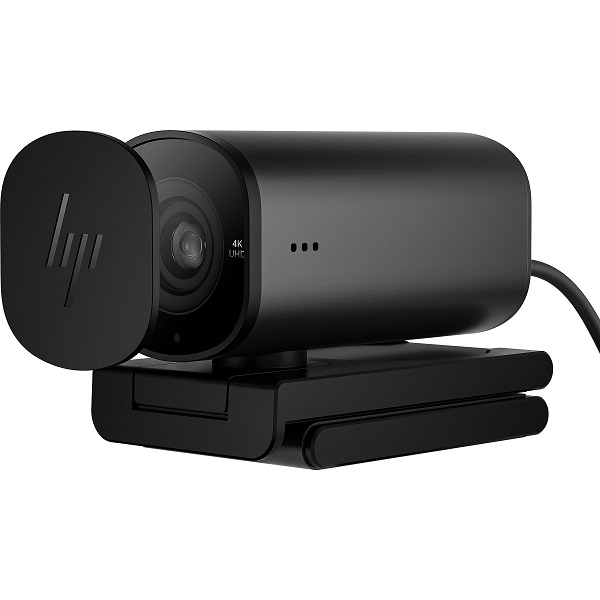 HP 965 4K Streaming Webcam offers sharp 4K video with AI auto-framing and clear dual microphones.