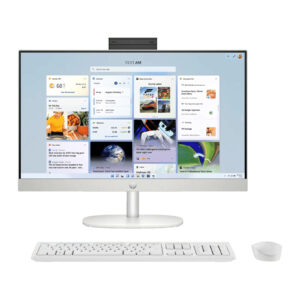 HP All-in-One 27-inch PC with Core i7 13th Gen, 16GB RAM, 512GB SSD, and touchscreen delivers fast performance, smooth multitasking